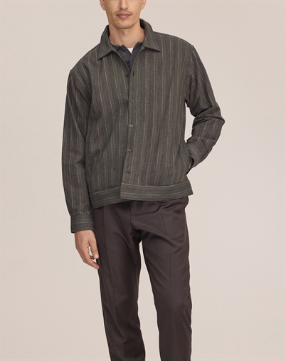 NN. 07 - Reed 50091 Blazer Jakke - Shadow Moss